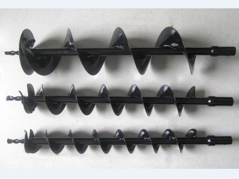 Sprial drill rods